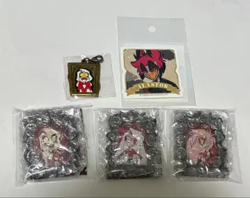 해즈빈 호텔 굿즈 세트 기모노 알래스터 스티커 액자 스탠드