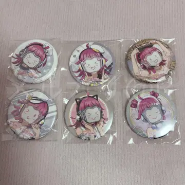 러브 라이브! 니지가사키 학원 텐노지 리나 캔뱃지 6개 세트