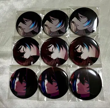 OVER REQUIEMZ 오버렉 오토스트 캔뱃지 카이제 9세트