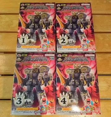 블랙 빅 울프 신 & 울프 빅 리버 50 미니 프라 1 2 3 4