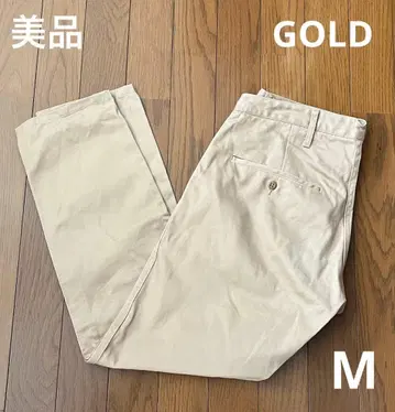 새상품급 골드 GOLD 치노 팬츠 베이지 M 사이즈