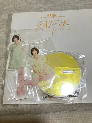 KARASIA KARA 아크릴 스탠드 키링 용지