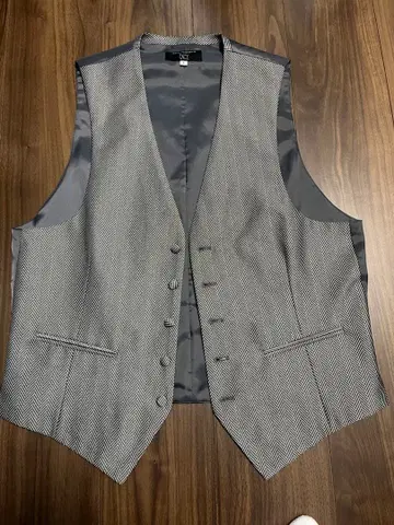 EXCY 헤링본 포멀 베스트 L