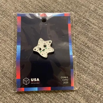 오사카 간사이 엑스포 미국관 핀 배지