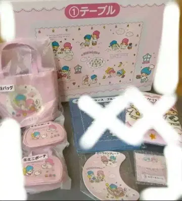 키키라라 1번 복권 캐릭터 굿즈 세트