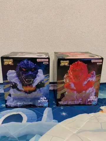 도호 괴수 시리즈 진좌수 EX 고질라 (1995) 2종 세트