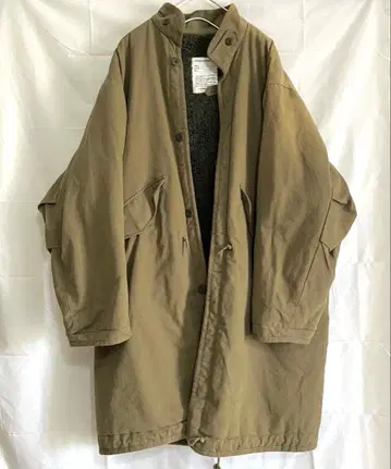 freak's store 리버서블 모즈 코트 카키 M