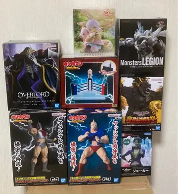 미개봉 새상품 프라이스 피규어 8세트 근육맨 오버로드 유희왕