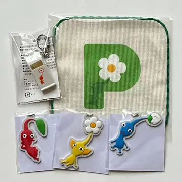 피크민 손수건 휘슬 참