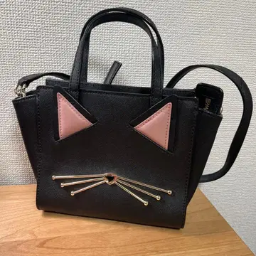 [ 새상품급 ] Kate Spade New York 블랙 고양이 백