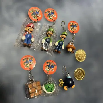 슈퍼 마리오 마스코트 피규어 9점 묶음 판매