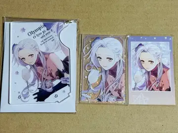 올림피아 소와레 5주년 올림피아 아크릴 스탠드 포토 카드