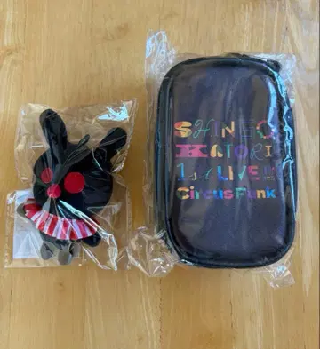 카토리 신고 CircusFunk 검은 토끼 파우치