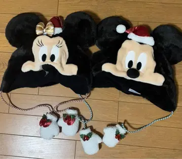 [택 포함] 미키 미니 디즈니 크리스마스 팬캡 2025