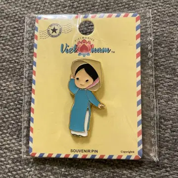 오사카 간사이 박람회 베트남관 핀 배지