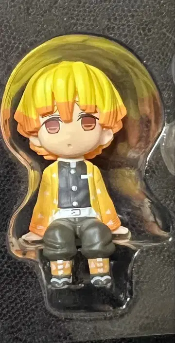 귀멸의 칼날 앉은 마스코트 피규어