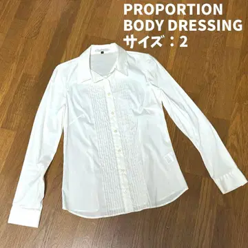 미사용 프로포션 바디 드레싱 블라우스 사이즈 2