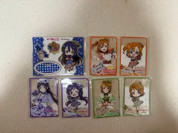 러브 라이브 fanfancy+ 미니 캐릭터 아크릴 스탠드 & 아크릴 카드