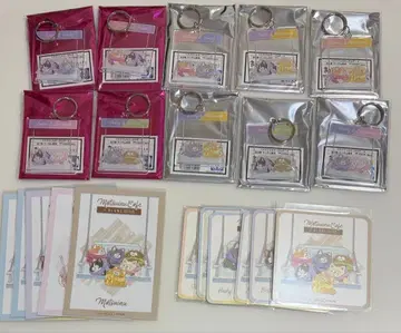 마츠이누 콜라보 카페 본포 BLANC 아크링 키링 혜택 코스터 엽서