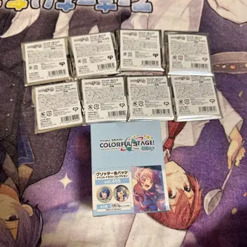 프로세카 글리터 캔뱃지 미개봉