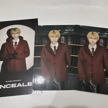 SUPER DRAGON 스파도라 이이지마 하야테 트레이딩 카드 스티커