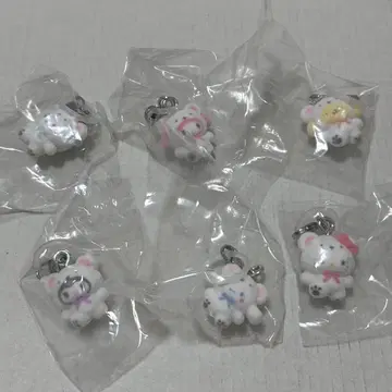 미사용 미개봉 새상품 포근포근 스노우 메지루시 액세서리 컴플리트