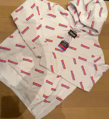 코스트코 커클랜드 로고 후드티 상의 올 패턴 속기모