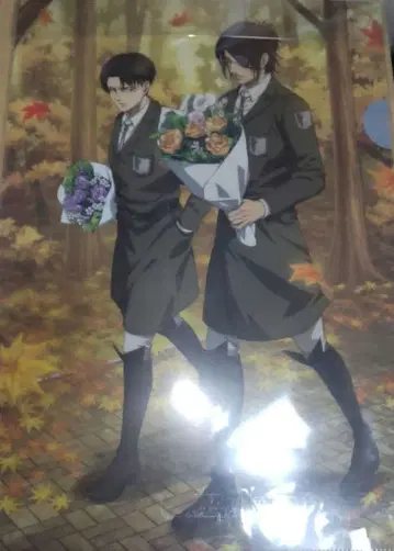 진격의 거인 클리어 파일 꽃다발 리바이 한지