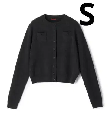 CABaN 코튼 캐시미어 가디건 다크 그레이 S