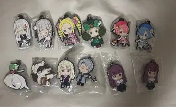 애니메이션 러버 스트랩 묶음 판매