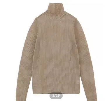 CLANE H/N MESH KNIT TOPS