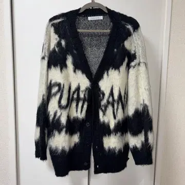 SPIRALGIRL 스파이럴걸 배색 미들 가디건 니트 가디건