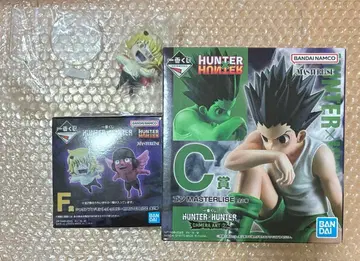 헌터헌터 제일복권 F상 푸프 C상 곤 피규어