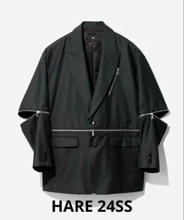 [ HARE ] 엘보우 zip 자켓