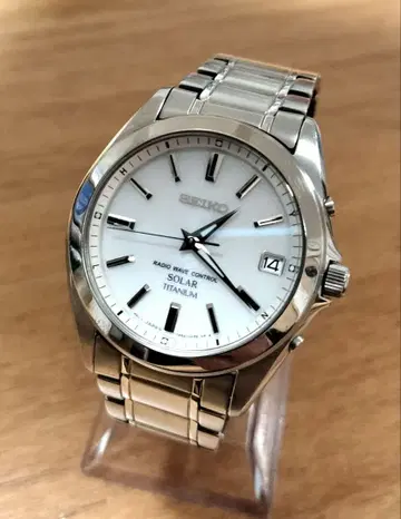 SEIKO 솔라 전파 손목시계 티타늄 SBTM213 7B52-0AK0