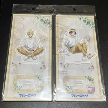 나기 세이시로 미카게 레오 flower crown 아크릴 스탠드 블루 록