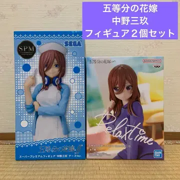 가격 인하 5등분의 신부 나카노 미쿠 피규어 2개 세트