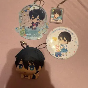 하루카 생일 아크릴 키링 배지