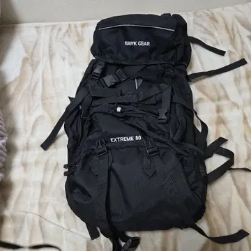 HAYYK GEAR EXTREME 80 블랙 백팩
