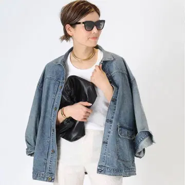 Deuxieme Classe JOHNBULL 커버올 데님 자켓