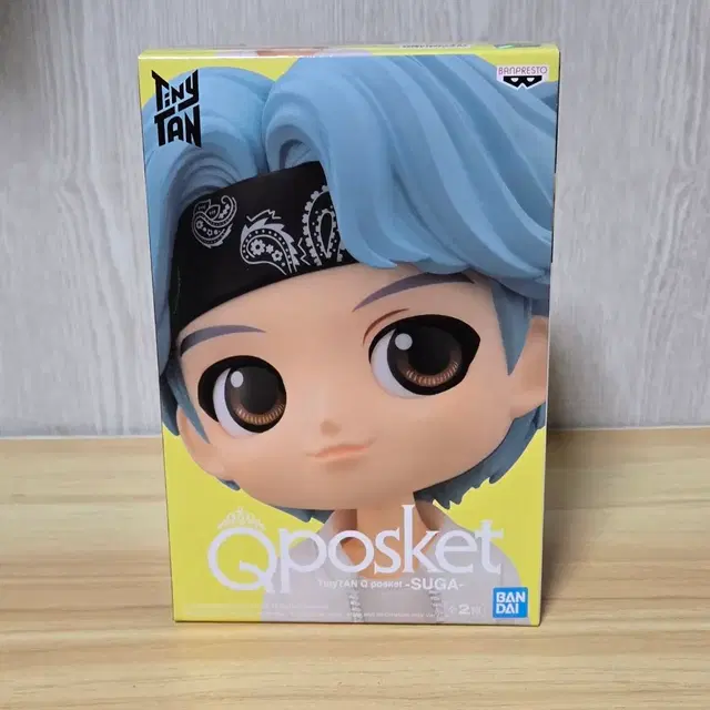 [미개봉]BTS 큐포스켓 슈가 피규어