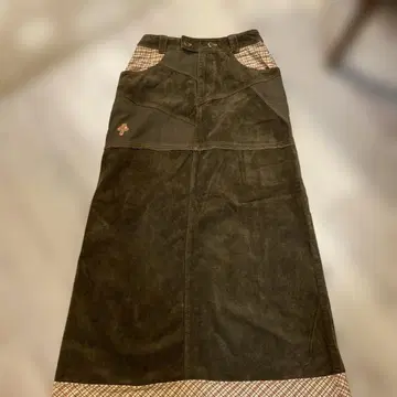 베티즈 블루 다크 브라운 롱 스커트