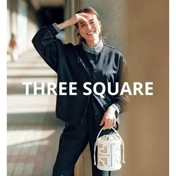 미사용 새상품 THREE SQUARE 쓰리 스퀘어 블랙 스캘럽 가디건