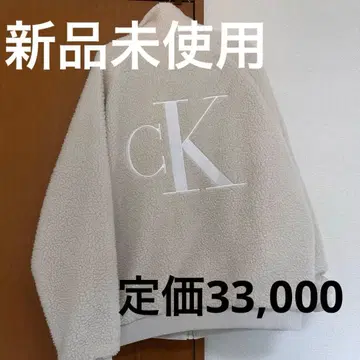 [ 미사용 새상품 ] Calvin Klein 플리스 자켓 보아 자켓 XL