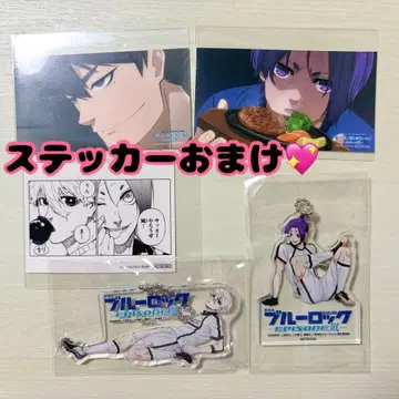 블루 록 나기 세이시로 미카게 레오 아크릴 키링 에피소드 나기 특전