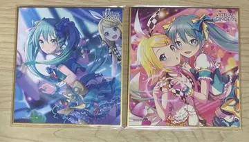 하츠네 미쿠 모모미쿠 3A 색지 프로세카