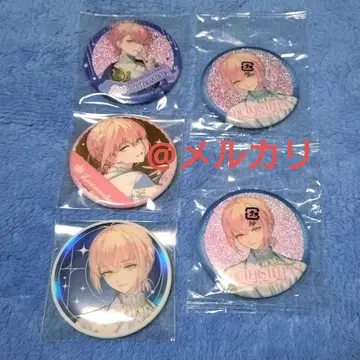 프라가리아 메모리즈 프라메모 루타르 스텔라 캔뱃지 5종 세트