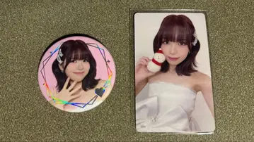 에비하라 츠즈미 캔뱃지 7000엔 트레카 세트