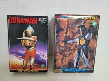 1/350 울트라맨 제튼 2개