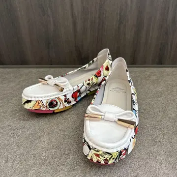 Carissimo alte 모카신 슈즈 23cm 가죽 로퍼